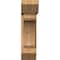 Ekena Millwork Legacy Slat Smooth Bracket w/ Offset Brace, Western Red Cedar, 7 1/2"W x 24"D x 28"H BKT0806X24X28LEC06SWR - alternate 4